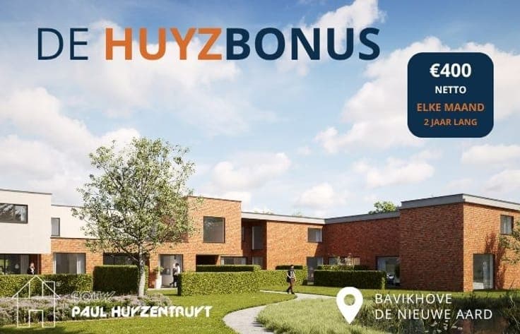 Moderne nieuwbouwwoning te koop in Bavikhove