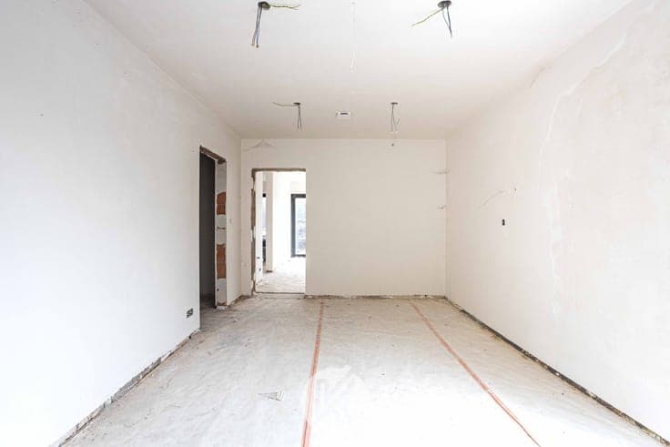 Verder af te werken nieuwbouwwoning
