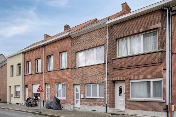 House renovated in 2014, with 3 rooms and garden in Mechelen