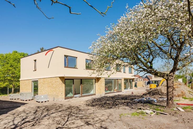 Closed new-build home with 3 bedrooms, near Wetteren