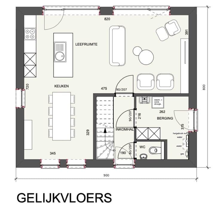 Nieuwbouwwoning Kerkhovensesteenweg Lot 2 3920 Lommel
