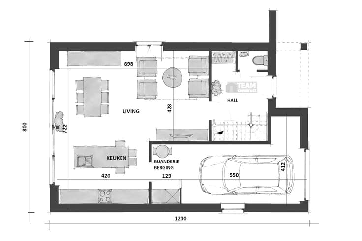 House in Tournai