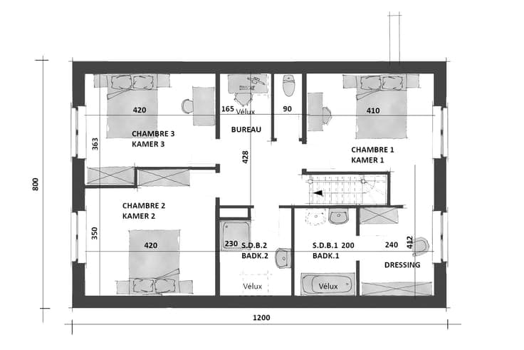 House in Tournai