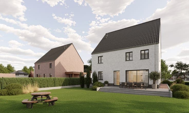 Semi-detached new-build house for sale in Westende