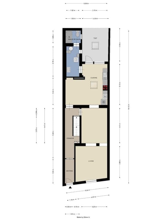 PLEASANT 3-BEDROOM HOUSE + ATTIC, CLOSE TO ALL AMENITIES
