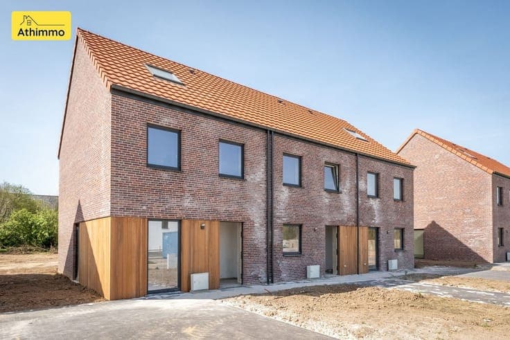 Maison neuve, 3chambres, terrasse, jardin - prix hors frais