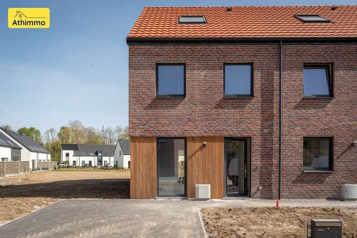 Maison neuve, 3chambres, terrasse, jardin - prix hors frais