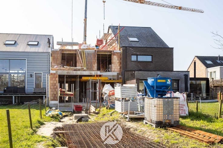 Moderne casco nieuwbouwwoning
