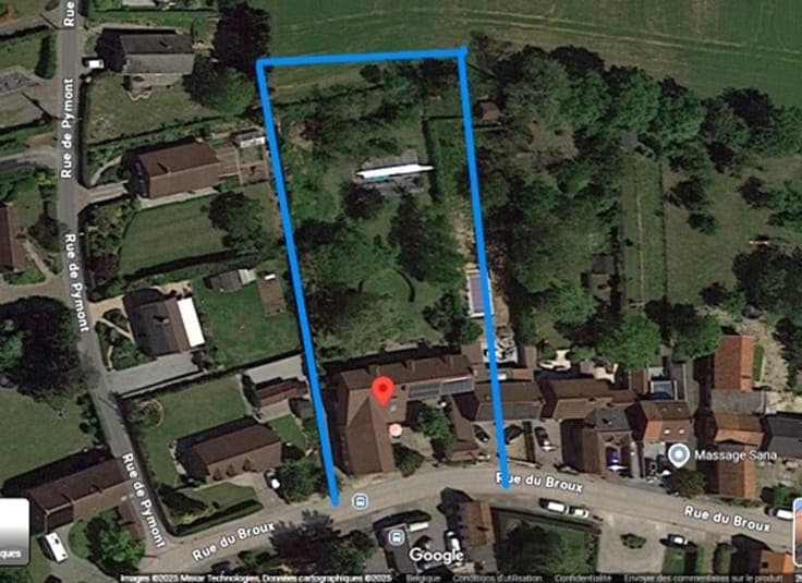 Original property of approximately 600m² on 26.53 ares with