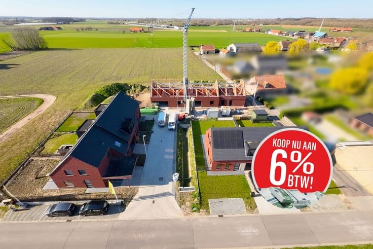 Prachtige nieuwbouwwoning in nieuwbouwproject 'De Mangelaar'