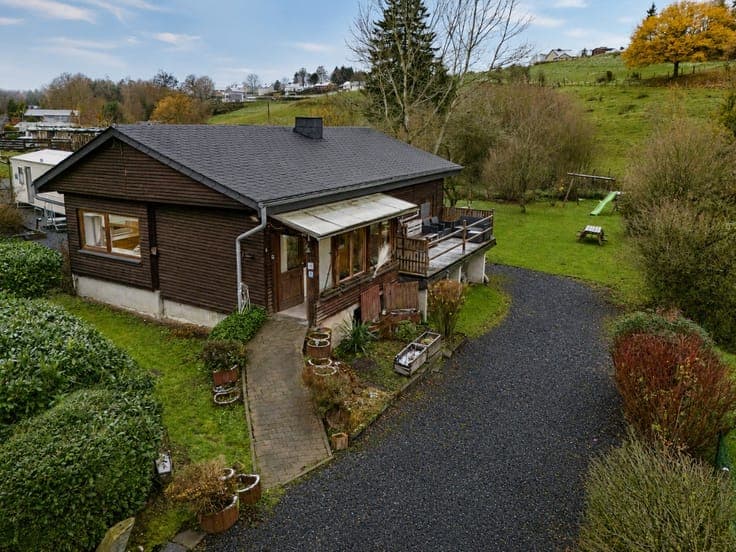 2-bedroom chalet on a 7a plot in Neffe – Bastogne