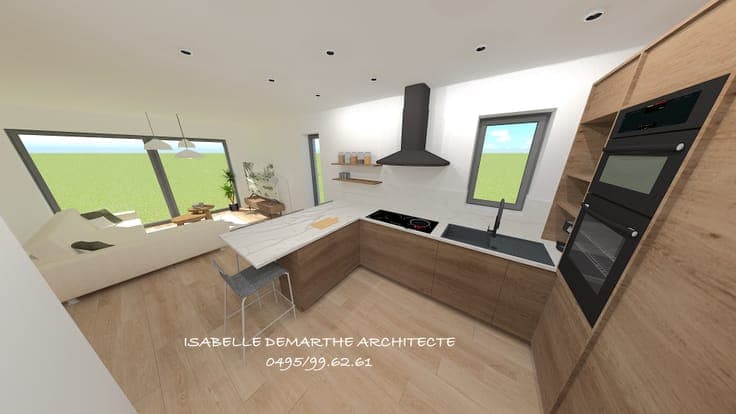 New house – Square de Villers project