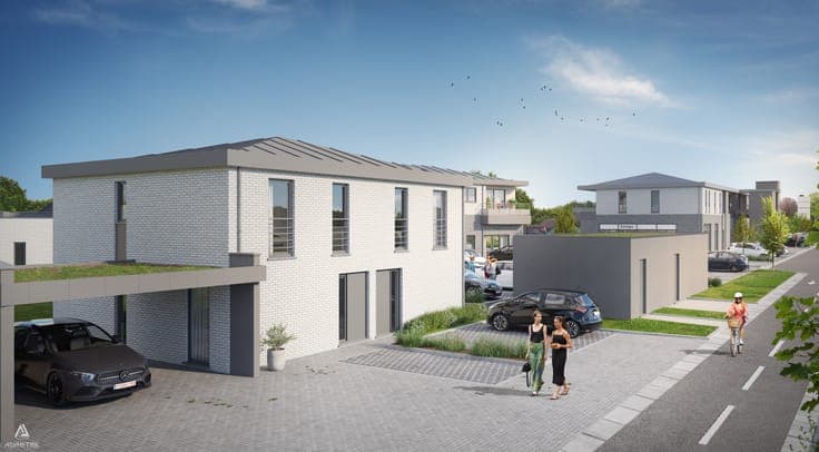 New house – Square de Villers project