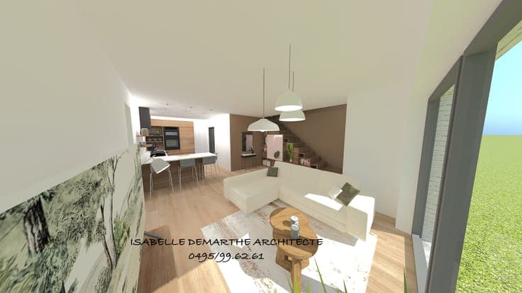 New house – Square de Villers project