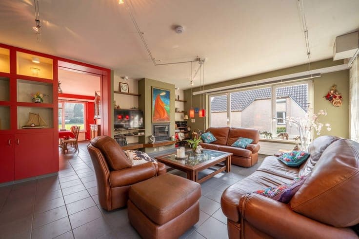 Spacious villa with potential.