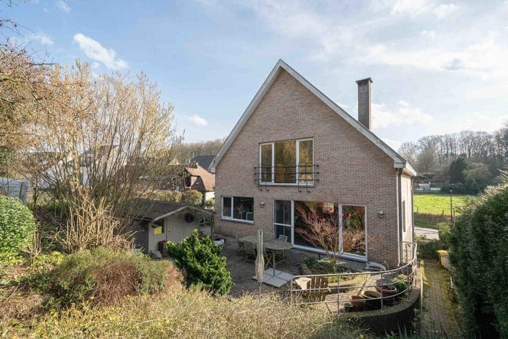 Spacious villa with potential.