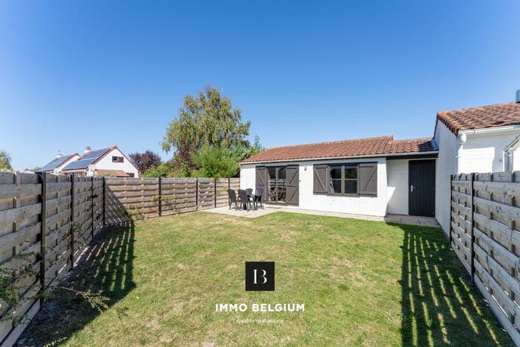 Vakantiewoning met 2 slaapkamers en zonnige tuin