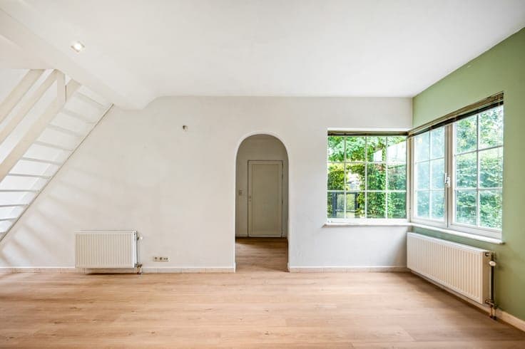 Open bebouwing met 2 slpkrs op perceel van 502 m² te Beer...