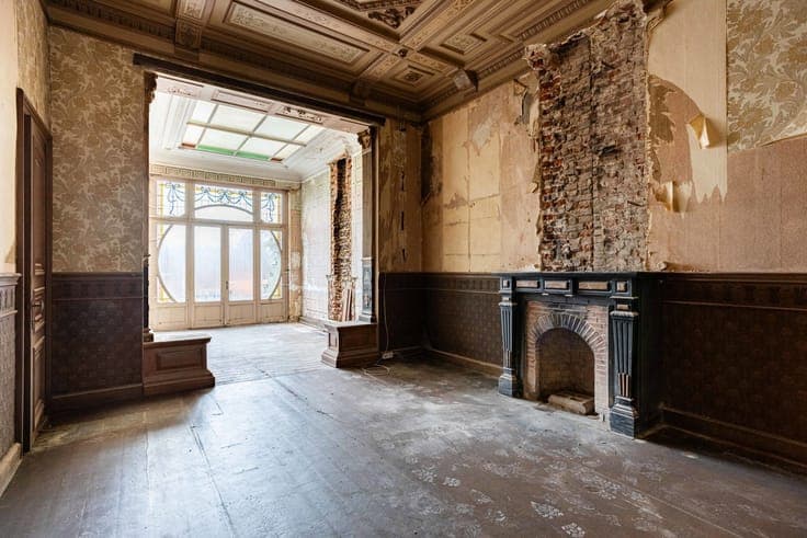 Approved renovation project for 4 flats