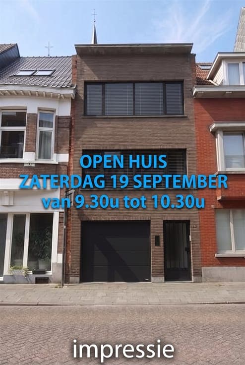 OPEN HUIS ZATERDAG 19 SEPTEMBER van 9.30u tot 10.30u