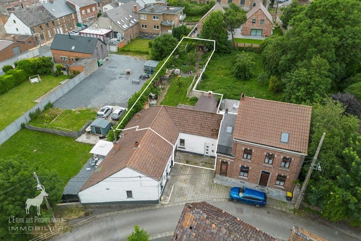 Single-storey two-bedroom house for sale in Quévy