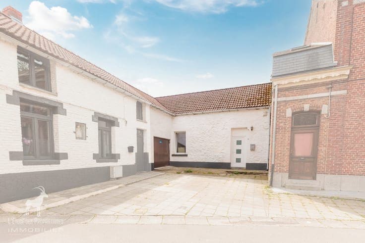 Single-storey two-bedroom house for sale in Quévy