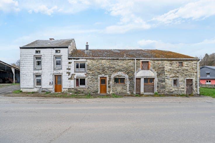 Farmhouse to Renovate with Large Outbuildings – Bertrix