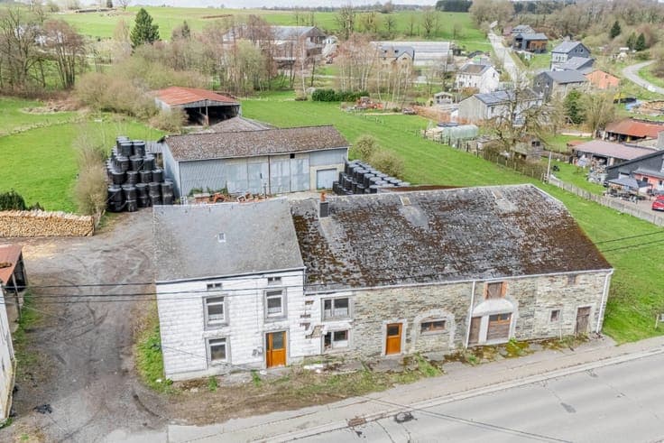 Farmhouse to Renovate with Large Outbuildings – Bertrix