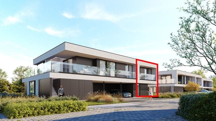 Semi-detached home next to the park in Marke