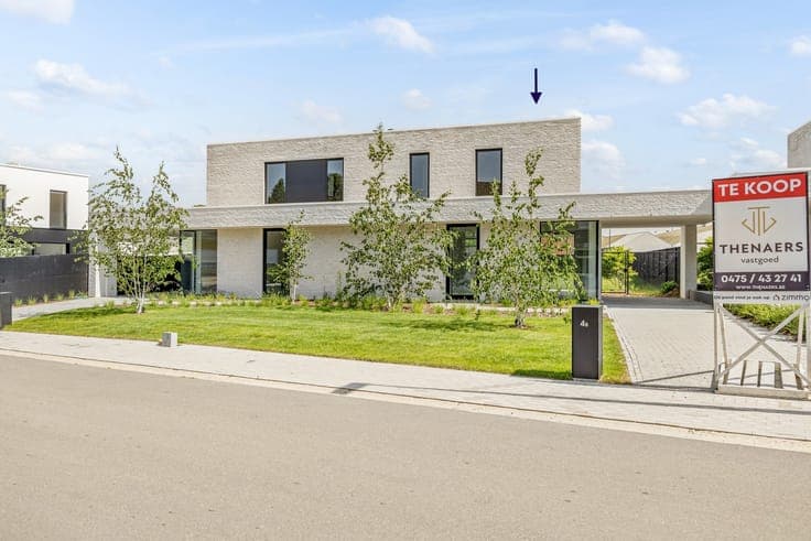 Moderne nieuwbouwwoning met hoogwaardige afwerking in Sin...