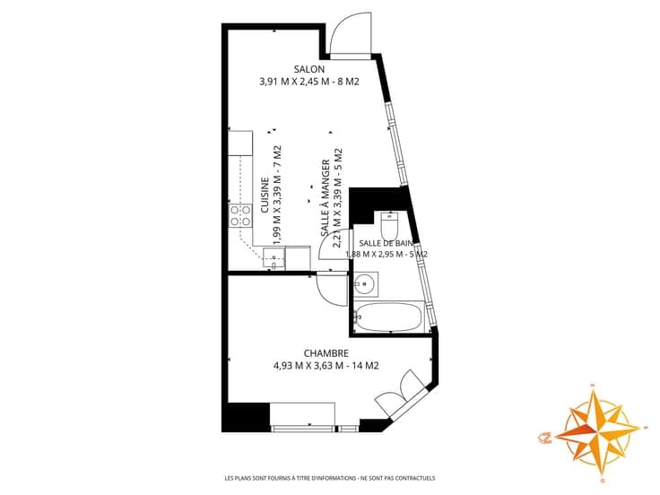 Immeuble loué de 3 unités, 18.900€/an, PEB C-D.