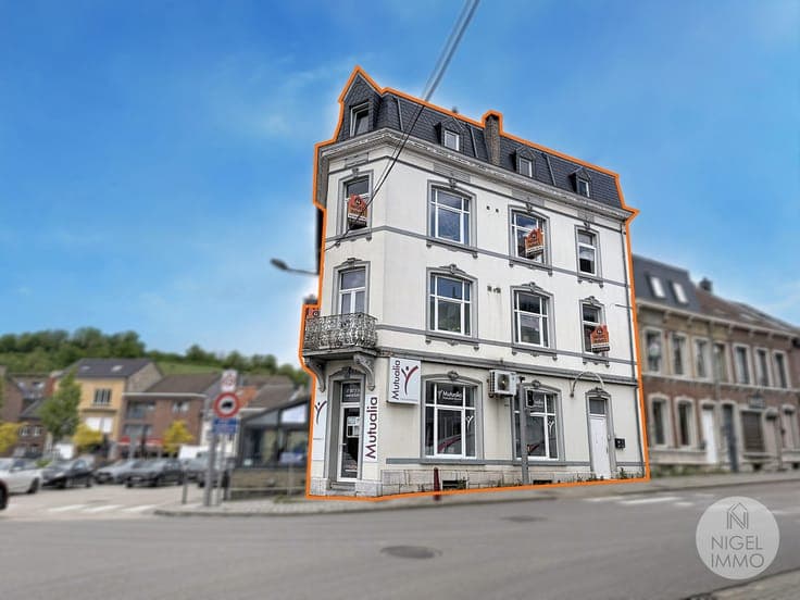 Immeuble loué de 3 unités, 18.900€/an, PEB C-D.