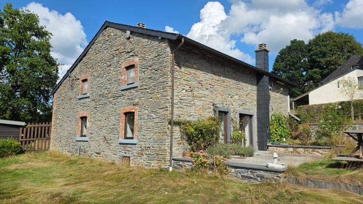 Ardennes house, large garden and huge potential