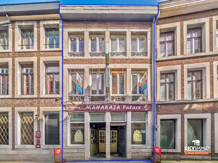 IMMEUBLE MIXTE - REZ COMMERCIAL - APPART SPACIEUX - A LIEGE