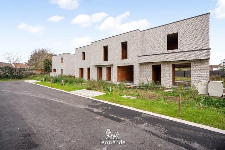 Modern homes near Waregem town centre