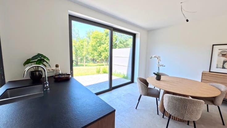 Woning met schitterend uitzicht op de velden