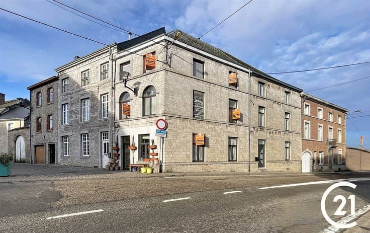 A deux pas du centre-ville: bel immeuble de rapport avec bon