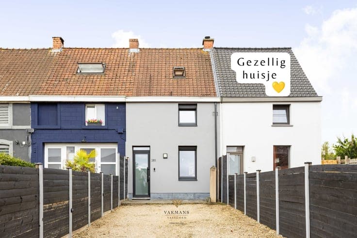 Instapklare gezellige woning met zuid gerichte tuin