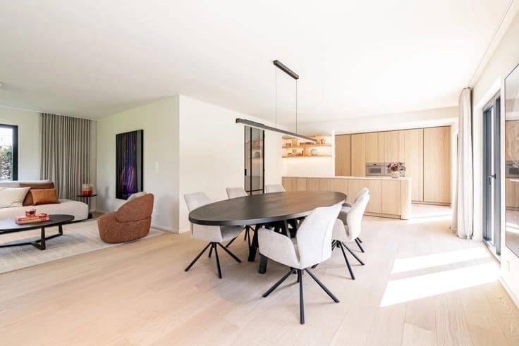 Elegantly renovated villa with bright living spaces and beau