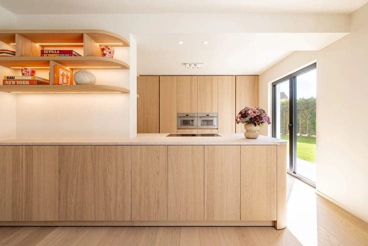 Elegantly renovated villa with bright living spaces and beau