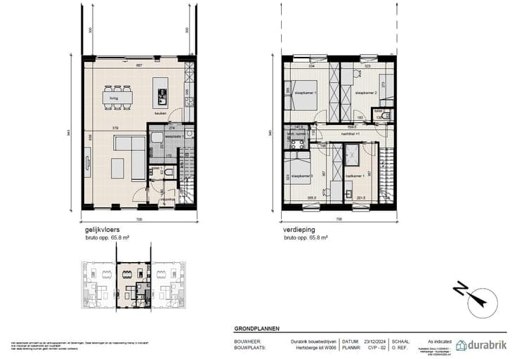 Prijsgunstige energiezuinige nieuwbouw met 3 slaapkamers