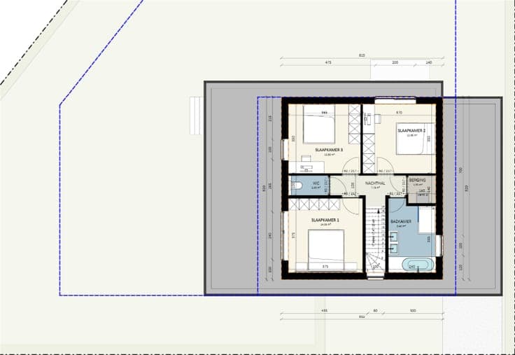 Moderne nieuwbouwvilla met zuidwest gerichte tuin