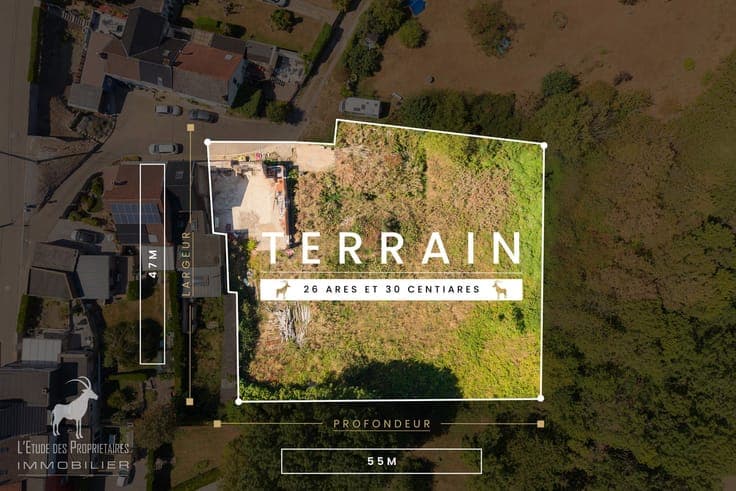 House with project accepted for sale in Courcelles