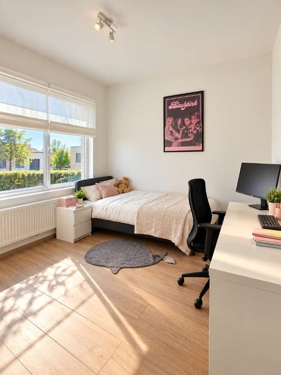 LICHTRIJKE HALFOPEN WONING MET 3 SLAAPKAMERS EN GROTE TUIN!