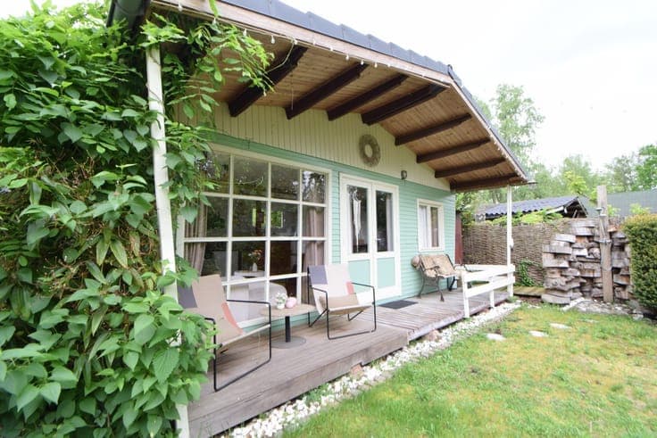 Instapklare chalet met één slaapkamer.