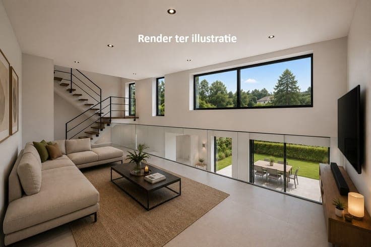 Architectural new build home, 6% taxes possible