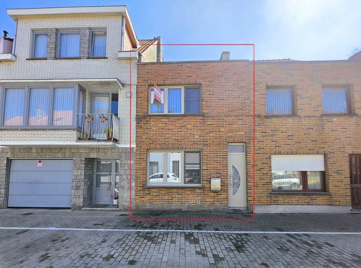 Gezellige woning met zongericht terras, 2 slaapkamers en...
