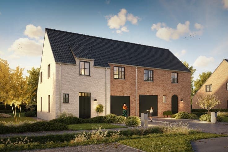 Energy-efficient new-build homes in Ninove