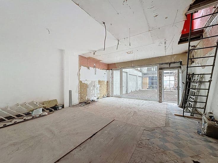 BOTANIQUE, PROJET CASCO – MAISONS 4CH ± 233m² +JARDIN +CAVE