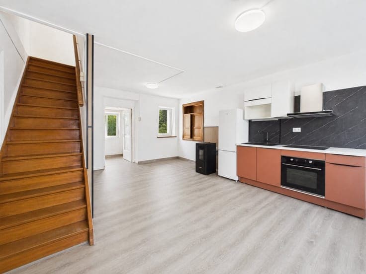 Two-Bedroom Semi-Detached House with Garden and Garage